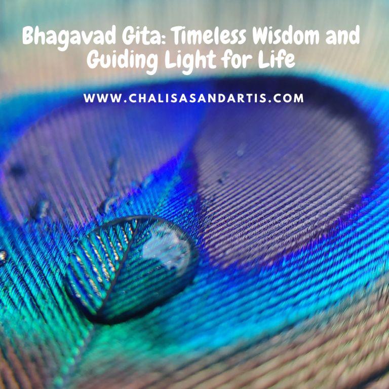 You are currently viewing Bhagavad Gita: Timeless Wisdom and Guiding Light for Life.